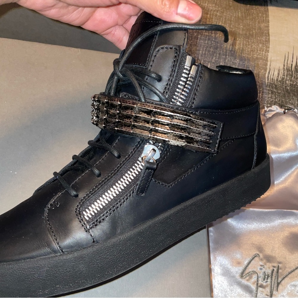 Men’s Black Giuseppe Nero Stan sneakers